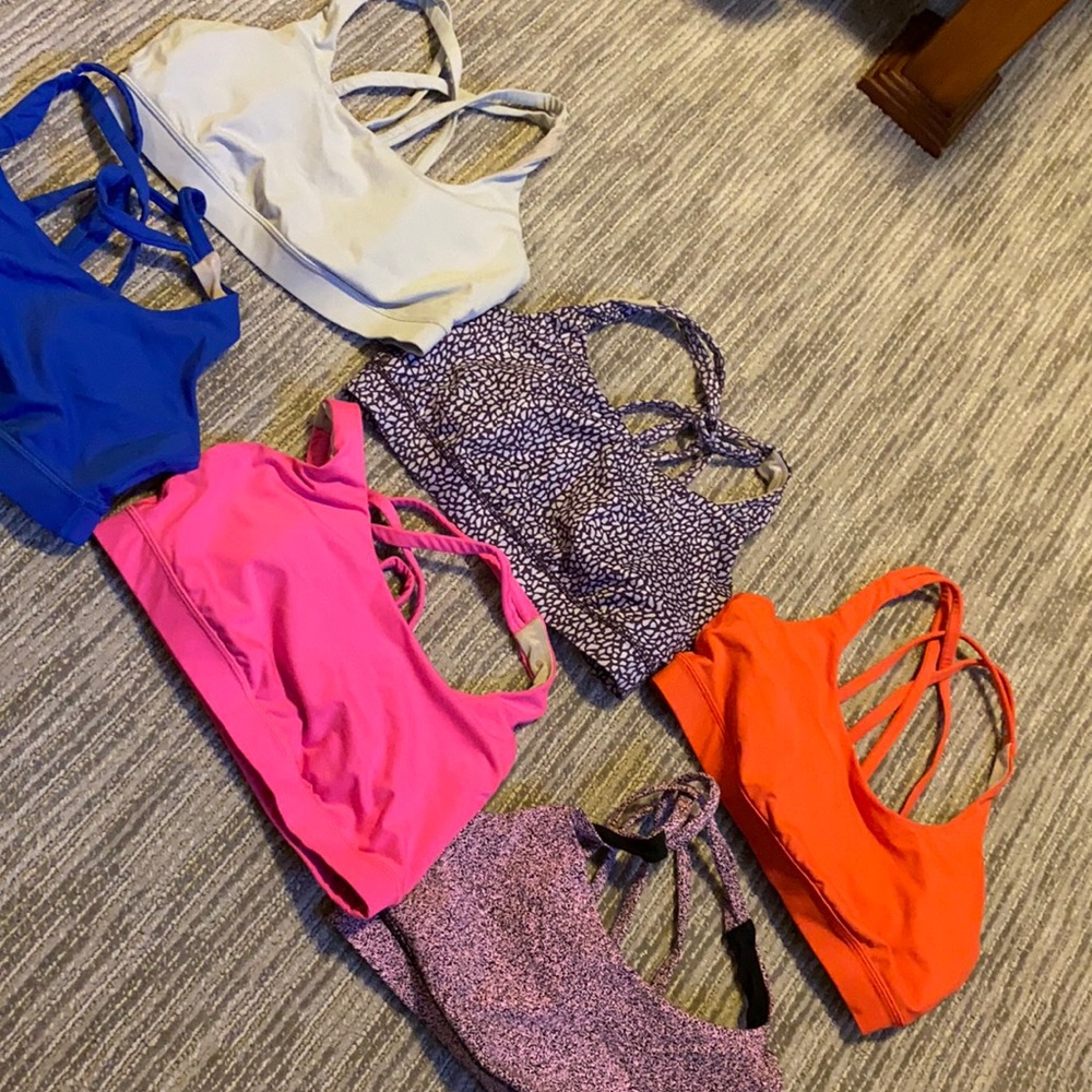 Lululemon light support sport bras